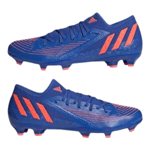 Adidas Blue PREDATOR EDGE .3 Low FG Soccer Boot